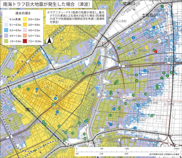南海トラフが起きると 西区はどうなる 大阪市西区の役立つ生活情報 ニシクル